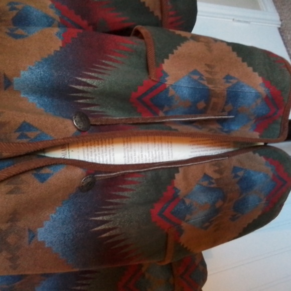 SOUTHWESTERN AZTEC WESTERN COAT - Picture 3 of 8